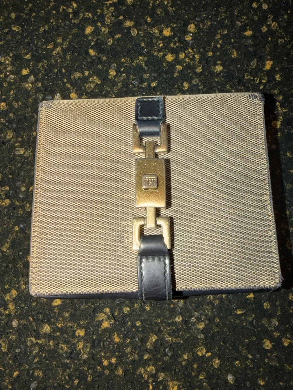 Gucci Wallet JACKIE Bifold Wallet with gold tone hardware, Made in Italy - Picture 1 of 9